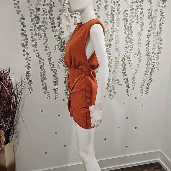 Free People Runaway Knit Mini in Brandy - Picture 5 of 11